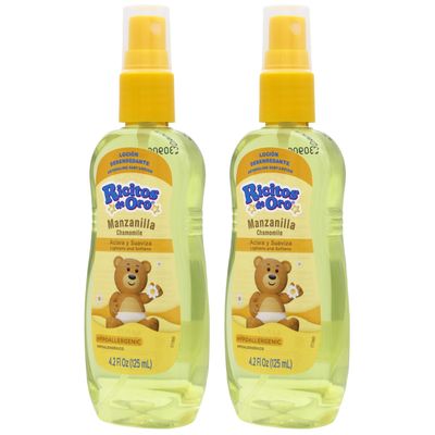 RICITOS DE ORO LOC. ACLARANTE 125 Ml, 2 PACK
