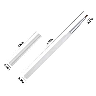 WOKOTO 1 Pcs Triangular Pyramid Nail Brush For Acrylic Nails Acrylic Brushes For Nails Art Triangle Brushes Painting Nails Polish Brushes Detail Nail Painting Brushes Tools Tools Nail Liner Brushes