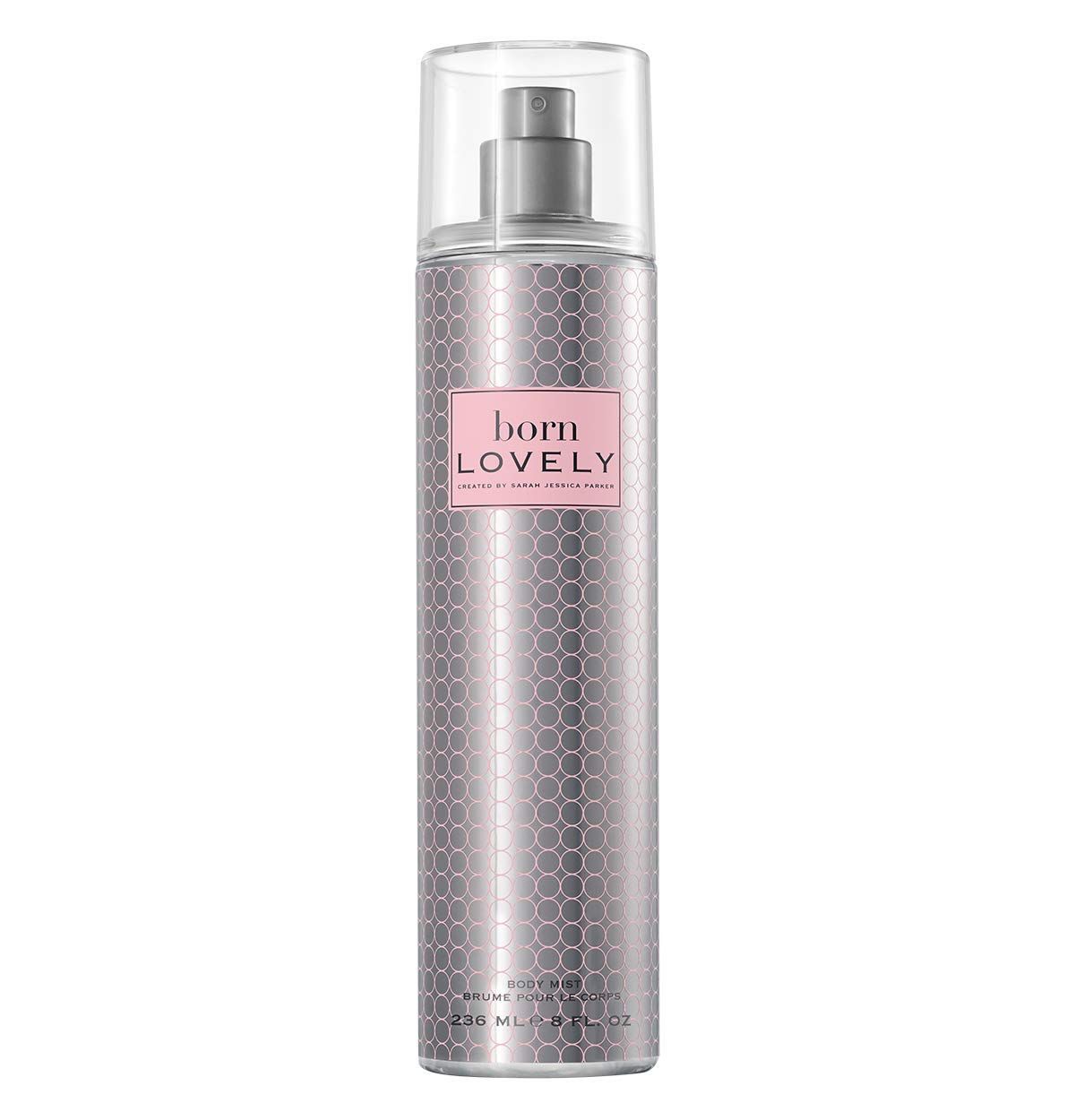 SJP Born Lovely by SJP Body Mist - A Floral, Feminine, Elegant Body Spray Fragrance for Women - Mandarin, Peony, and Freesia Infused Perfume Blend - Vibrant, Long Lasting Scent - 8 oz