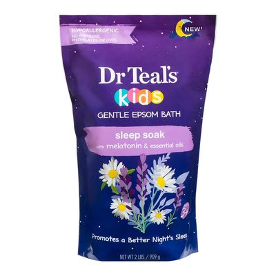 Dr Teals Kids Gentle Epsom Bath Sleep Soak with Melatonin &amp; Essential Oils