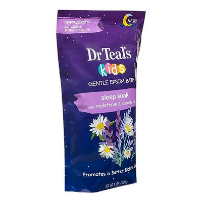 Dr Teals Kids Gentle Epsom Bath Sleep Soak with Melatonin &amp; Essential Oils