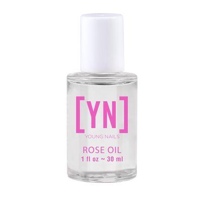 Young Nails Rose Cuticle Oil - Nourishing Nail Growth Oil, Vitamin A &amp; E, Anti-Aging, Conditioning, Moisturizes/Strengthens Nails &amp; Cuticles, 1 oz