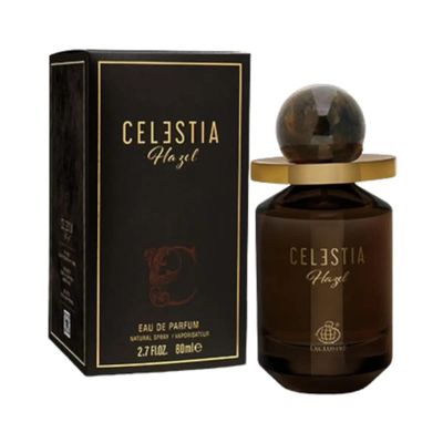 Fragrance World - Celestia Hazel Perfume Edp 80ml Unisex perfume | Aromatic Signature Note Perfumes For Men &amp; Women Exclusive I Luxury Niche Perfume Made in UAE