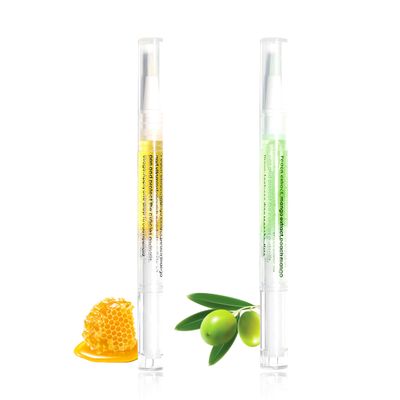 AOBOO Cuticle Oil Pen for Nails Care,Nail Oil For Strength,Nourish Moisten Care to Reduce Nail Cracking and Dry for Weak Peeling Brittle and Thin Nails (honey&amp;olive)
