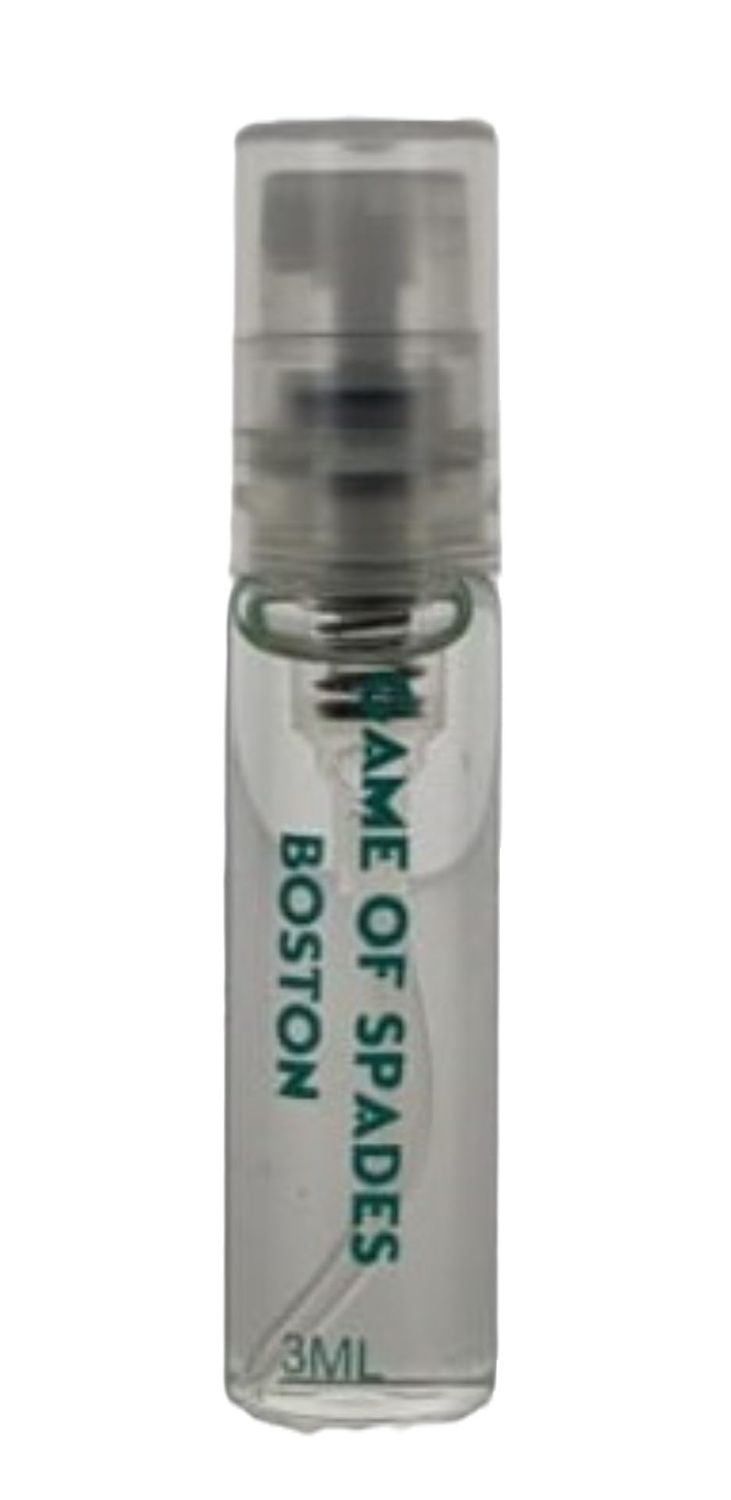 Jo Milano Game Of Spades Boston Vial Parfum Spray for Unisex, 0.10 Ounce/3ml