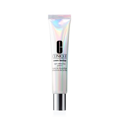 Clinique Even Better Light Reflecting Face Primer With Vitamin C Hyaluronic Acid For All Skin Types | Hydrating, Lightweight Illuminating Finish, 1 Fl Oz