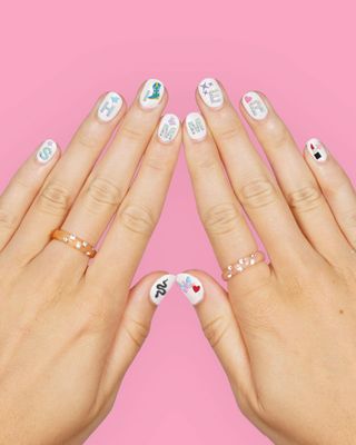 xo, Fetti Party Era Nail Stickers | 4 Sheets 544 Stickers | Concert Party Accessory, Bachelorette Decorations, Birthday Manicure, Bridesmaid Adhesive Press Ons