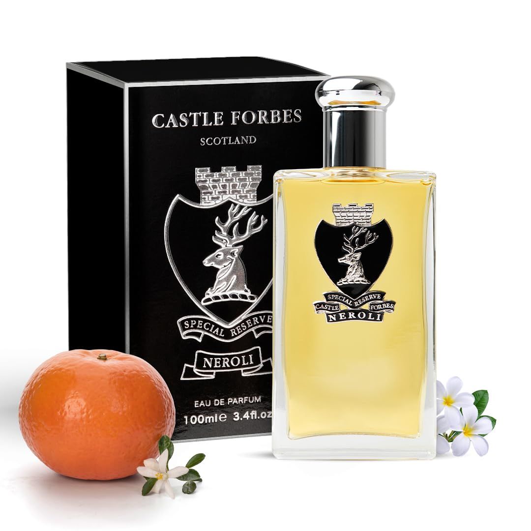 Castle Forbes KEIG Mens Cologne, 100ml | Fresh &amp; Bold, Long-Lasting Citrus Scent w/Essential Oils | Paraben-Free, Cruelty-Free, Unapologetically Scottish Fragrance