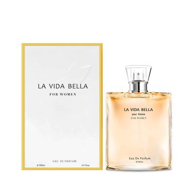 A CENTER La Vida Bella Perfume for Women Long Lasting Fragrance Eau de Parfum Floral &amp; Sweet Womens Perfume Daily Used 3.4 Fluid Ounce