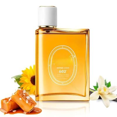 Vrpshe Vanilla Gourmet Perfume Mist for Women - Sweet Long-Lasting Body &amp; Hair Fragrance, Alluring Eau de Toilette Spray, 100ml/3.4oz Travel Size (irresistible sunshine602)