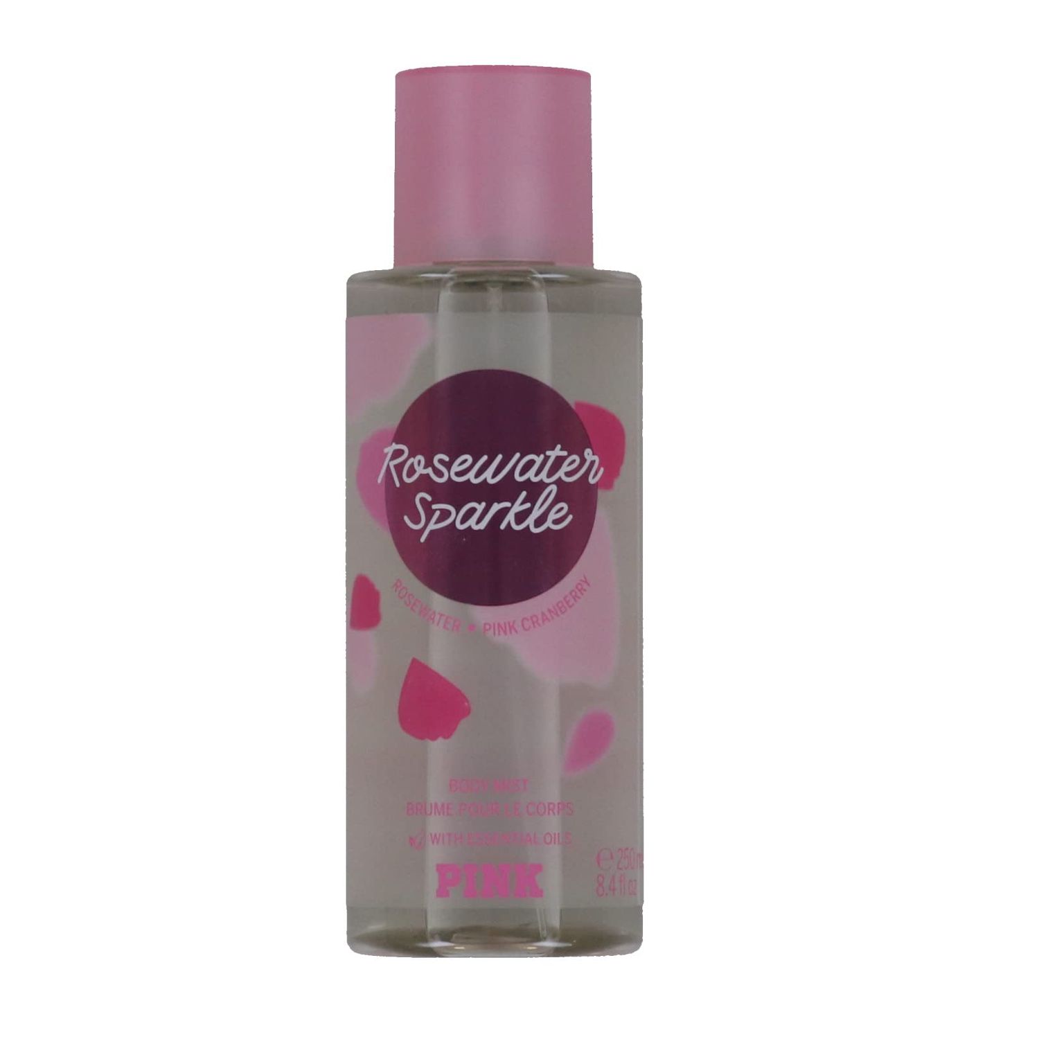 Victorias Secret Pink Fragrance Mist 8.4 Fl Oz (Rosewater Sparkle), Pack of 1