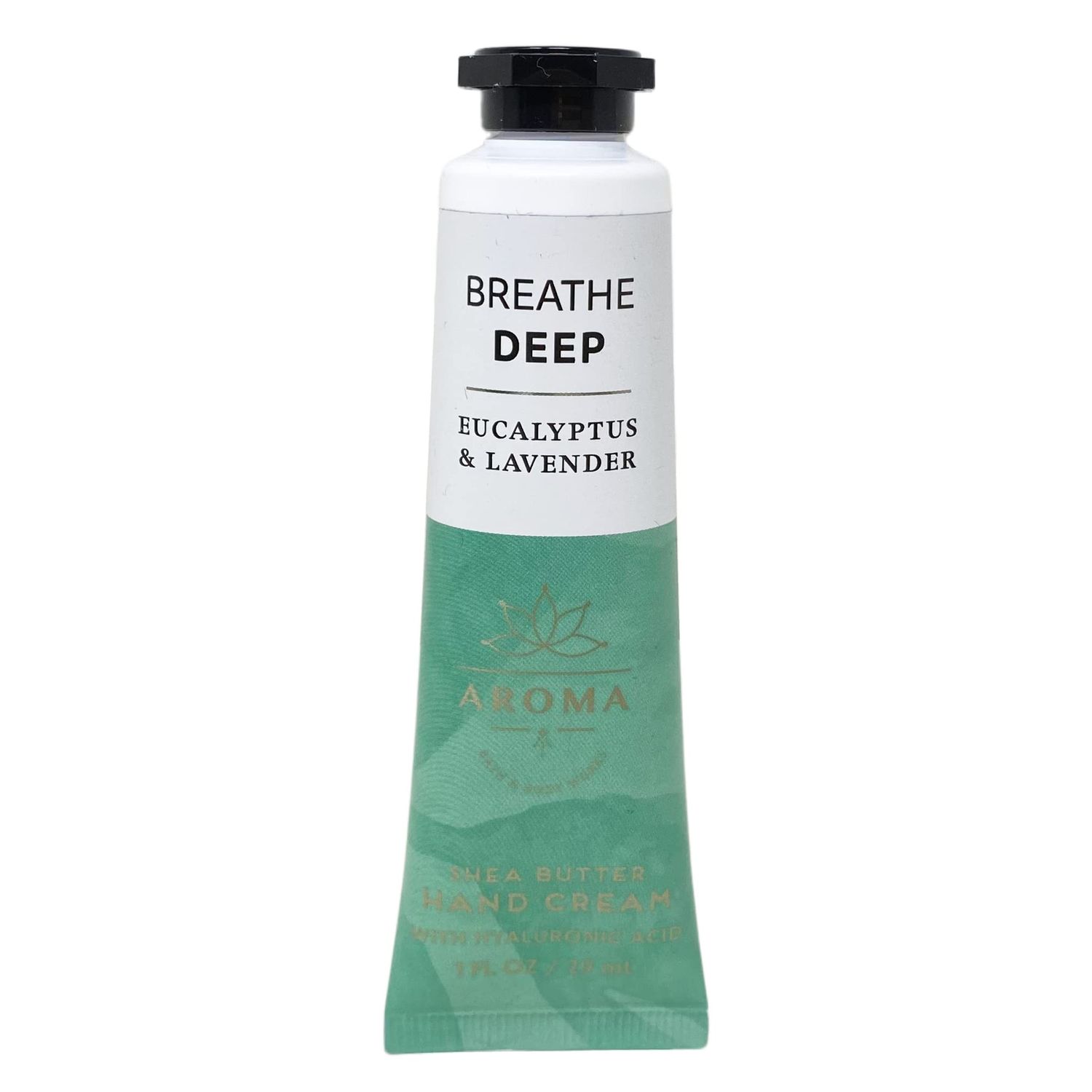Bath &amp; Body Works Aroma Breathe Deep EUCALYPTUS &amp; LAVENDER Shea Butter Hand Cream - 1 fl oz / 29 mL