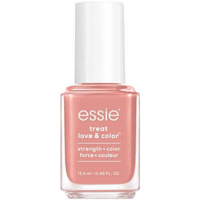 essie Treat, Love and Color, Strength and Color Nail Care Polish, Full Coverage Soft Neutral Nail Polish, Final Stretch, 0.46 Ounce