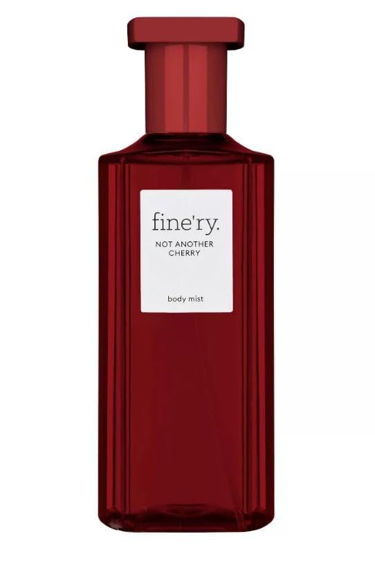 Finery Body Mist Fragrance Spray, Not Another Cherry Scent, 5 Fluid Ounces