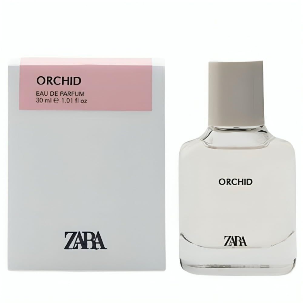 Zara Orchid Perfume for Women Eau de Parfum 30ml (1.01 fl oz) Floral Notes of Rose &amp; Lily with Peach &amp; Apple Musk, Wood &amp; Amber Base for a Sensual Long-Lasting Scent