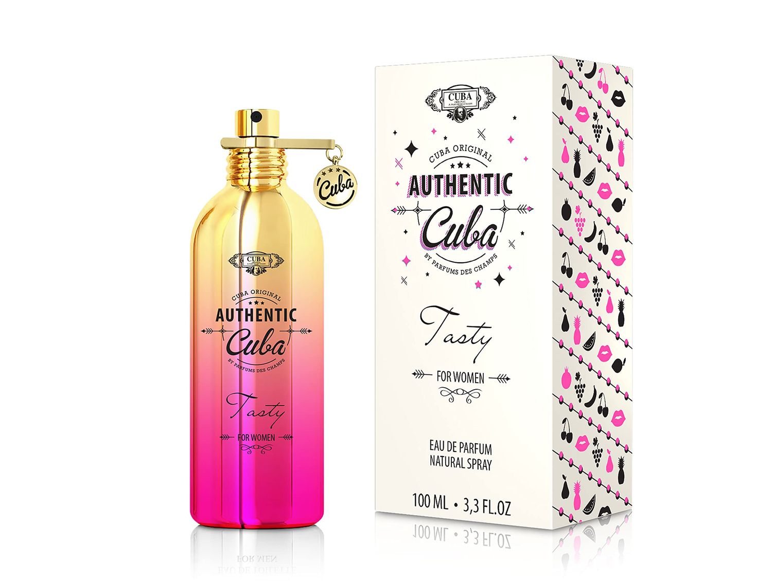 Cuba Cuba Authentic Tasty EDP Spray Women 3.3 oz