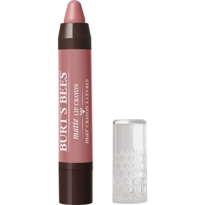 Burts Bees 100 Natural Origin Moisturizing Matte Lip Crayon, Sedona Sands - 1 Crayon