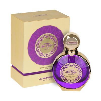 Al Haramain Bon Cherie Violette - Arabian Perfume for Women - Luxury Arabic Long Lasting Woody Spicy Fragrance - Extrait De Parfum - 3.33 oz EDP Spray