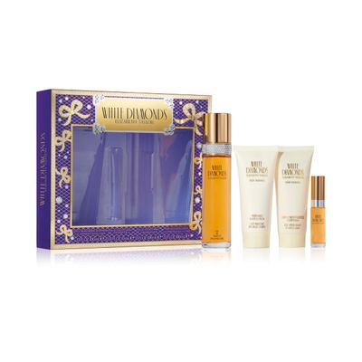 Elizabeth Taylor White Diamonds 4Pc Women Set