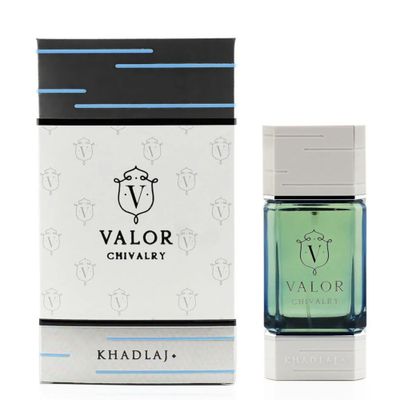 Khadlaj Valor Chivalry Eau De Parfum Spray, 3.4 Ounce (Unisex)
