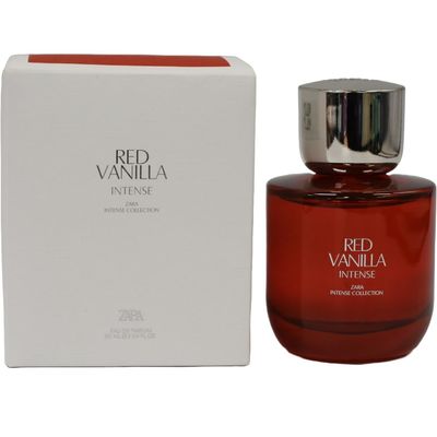 Zara Red Vanilla Intense Womens Perfume EDP Eau De Parfum 90 ML (3.04 FL OZ) Bold Mandarin, Rose, Freesia &amp; Red Vanilla Base