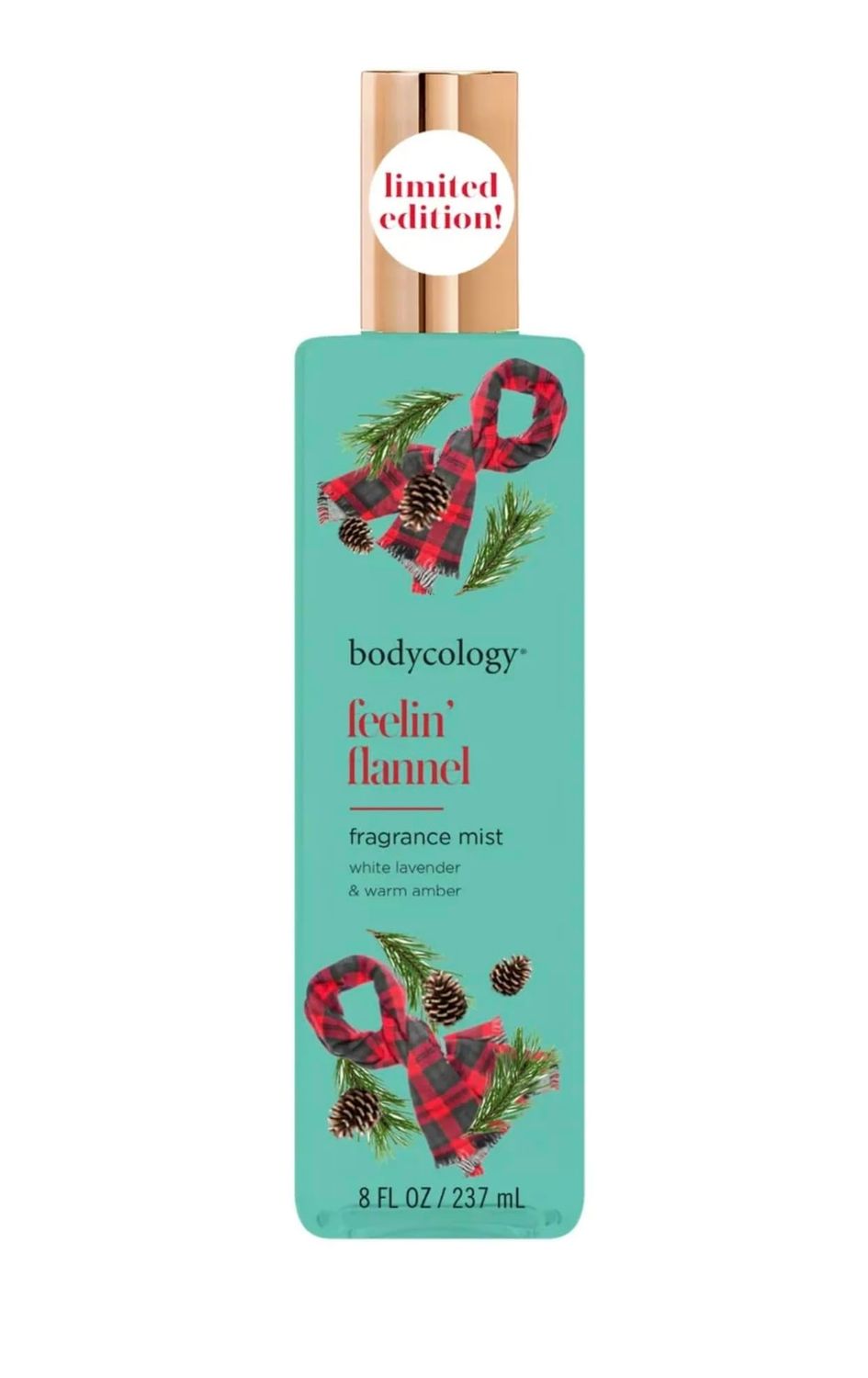 Bodycology Limited Edition Feelin Flannel Body Mist, 8 fl.oz.
