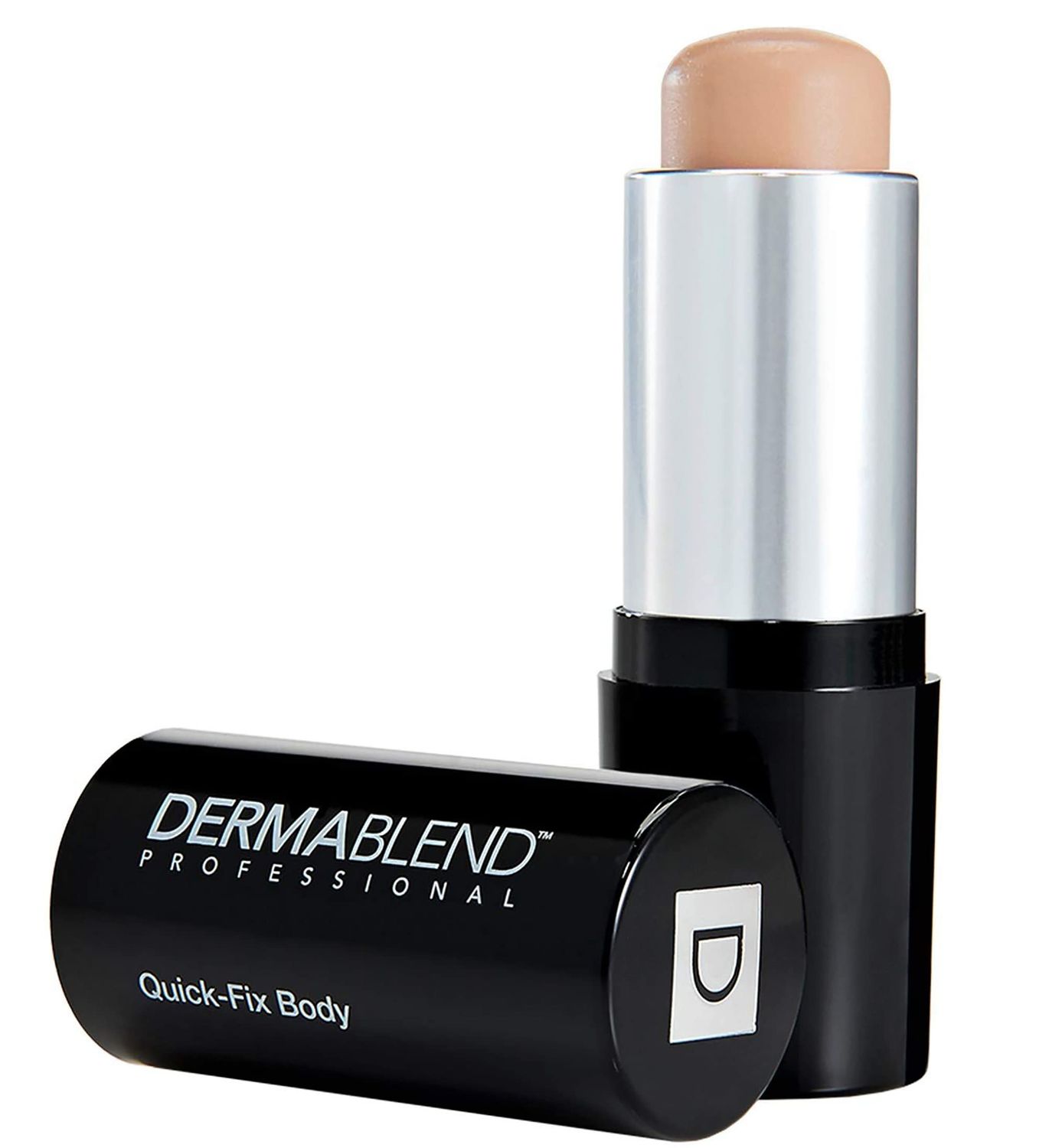 Dermablend Quick-Fix Body Makeup Full Coverage Foundation Stick, Water-Resistant Body Concealer for Imperfections &amp; Tattoos, 0.42 Oz