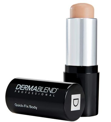 Dermablend Quick-Fix Body Makeup Full Coverage Foundation Stick, Water-Resistant Body Concealer for Imperfections &amp; Tattoos, 0.42 Oz