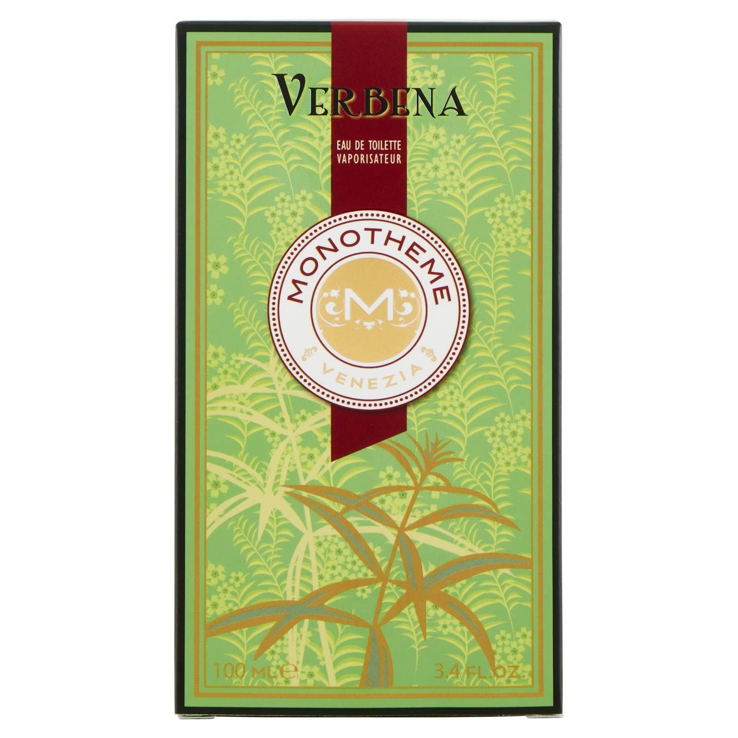 Monotheme Eau de Toiletted Spray for Women, Verbena, 3.4 Ounce