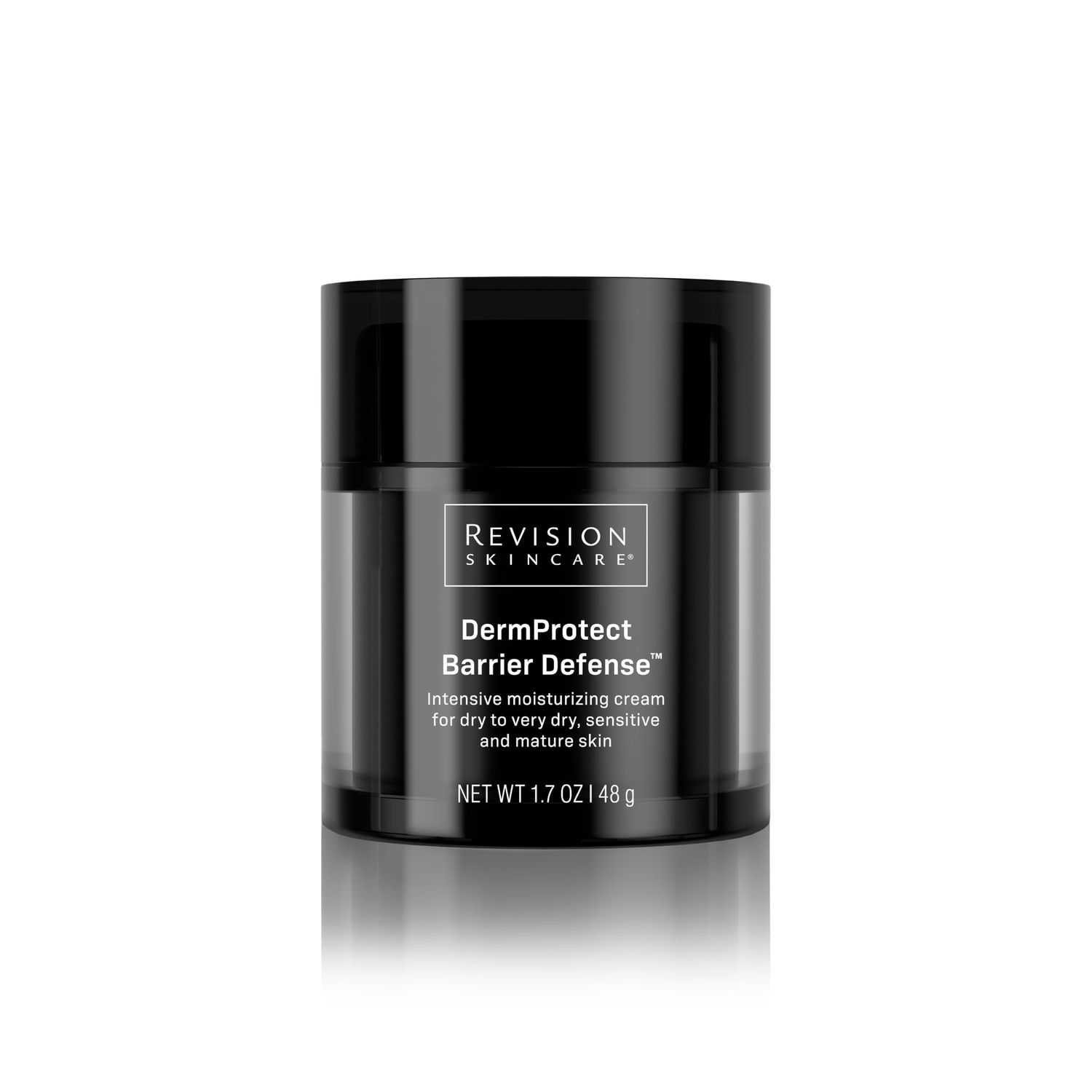 Revision Skincare DermProtect Barrier Defense, Intensive Moisturizer for Dry, Sensitive, and Mature Skin, Hydrates and Strengthens Skin Barrier, 1.7oz
