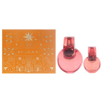 Bvlgari Omnia Coral for Women - 2 Pc Gift Set 3.4oz EDT Spray, 0.5oz EDT Spray