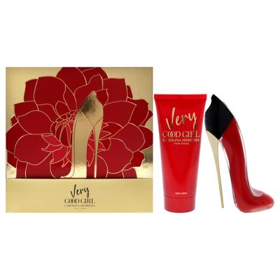 Very Good Girl by Carolina Herrera for Women - 2 Pc Gift Set 2.7 oz EDP Spray, 3.4oz Body Lotion