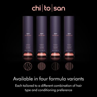 Dyson Chitosan Pre-style cream, Straight to Wavy, Light Conditioning, 100ml
