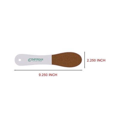Empyrean Grinder Foot File | Made in USA | Black 080/100 Gold Grit | Callus Remover | Disinfectable Washable Reuseable | 1 Piece