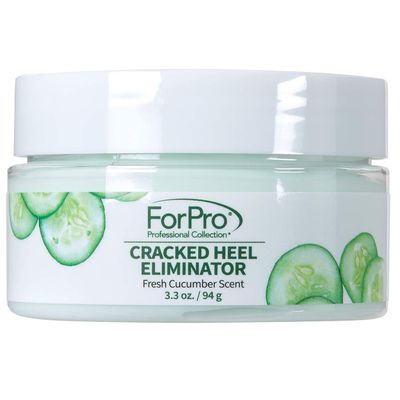 ForPro Professional Collection Cracked Heel Eliminator, Fresh Cucumber Scent, Intensive Repair Treatment for Rough, Dry &amp; Cracked Heels, Reduces Calluses &amp; Skin Build Up, 3.3 oz.