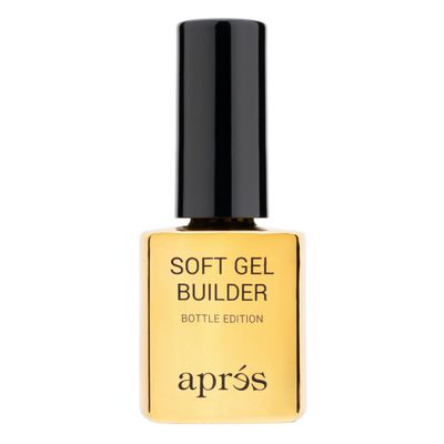 Aprs Soft Gel Builder in a Bottle, Self-Leveling Soak-Off Gel-X Nail Extension Thickening Strengthener