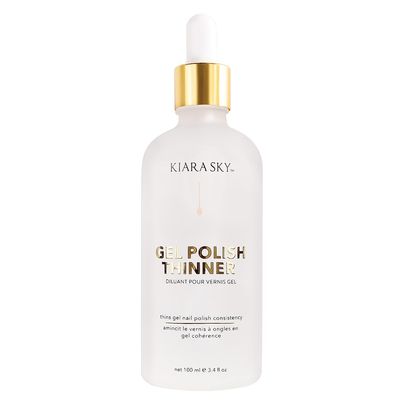 Kiara Sky Gel Polish Thinner | Gel Polish Revival | Thinner for Gel Polish Soak Off UV LED Nail Lamp Gel | 3.4fl oz