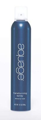 AQUAGE Transforming Spray Extra Hold, Firm-Hold Aerosol Finishing Spray Adds Texture, Volume, and Lift on Dry Hair 10 fl. oz