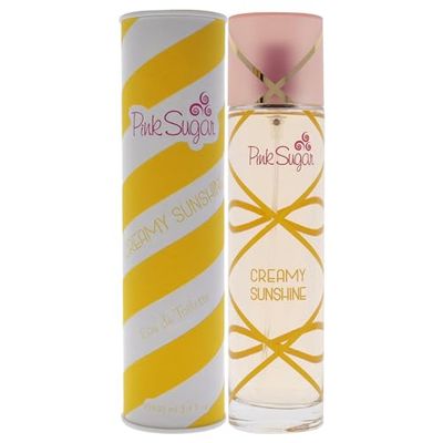 Pink Sugar Creamy Sunshine Eau de Toilette Perfume for Women, 3.4 Fl. Oz.