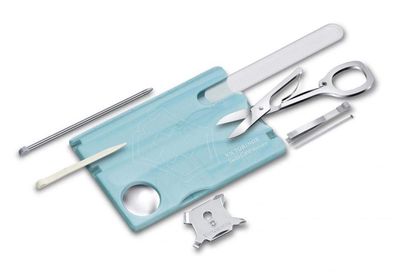Victorinox VIC-0.7240.T21B1 SwissCard NailCare Aqua 81mm
