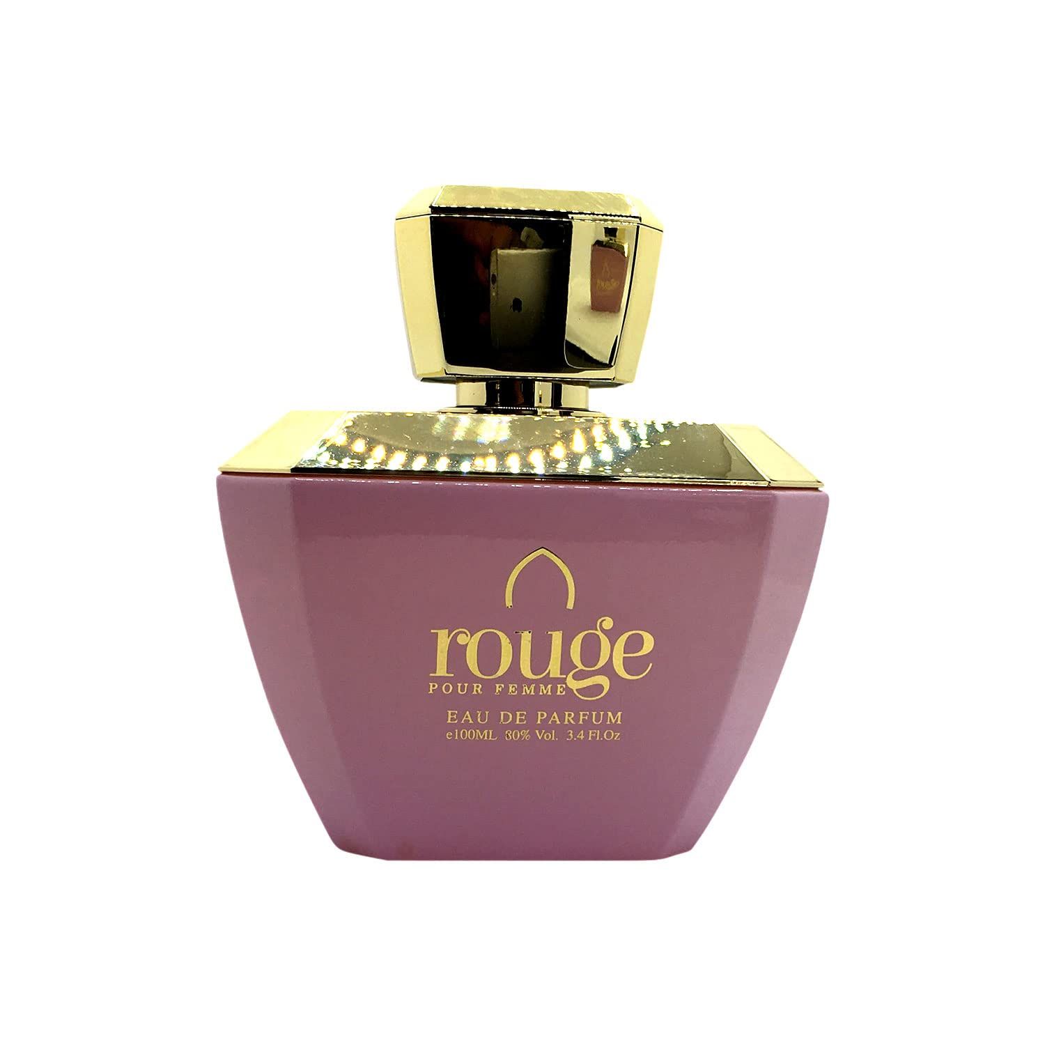 Rouge Eau de Parfum 3.4 oz - Oriental Fruity Floral Womens Perfume with Pear Black Currant Orange Blossom Iris Jasmine Vanilla Patchouli and Praline