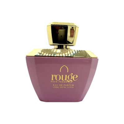 Rouge Eau de Parfum 3.4 oz - Oriental Fruity Floral Womens Perfume with Pear Black Currant Orange Blossom Iris Jasmine Vanilla Patchouli and Praline
