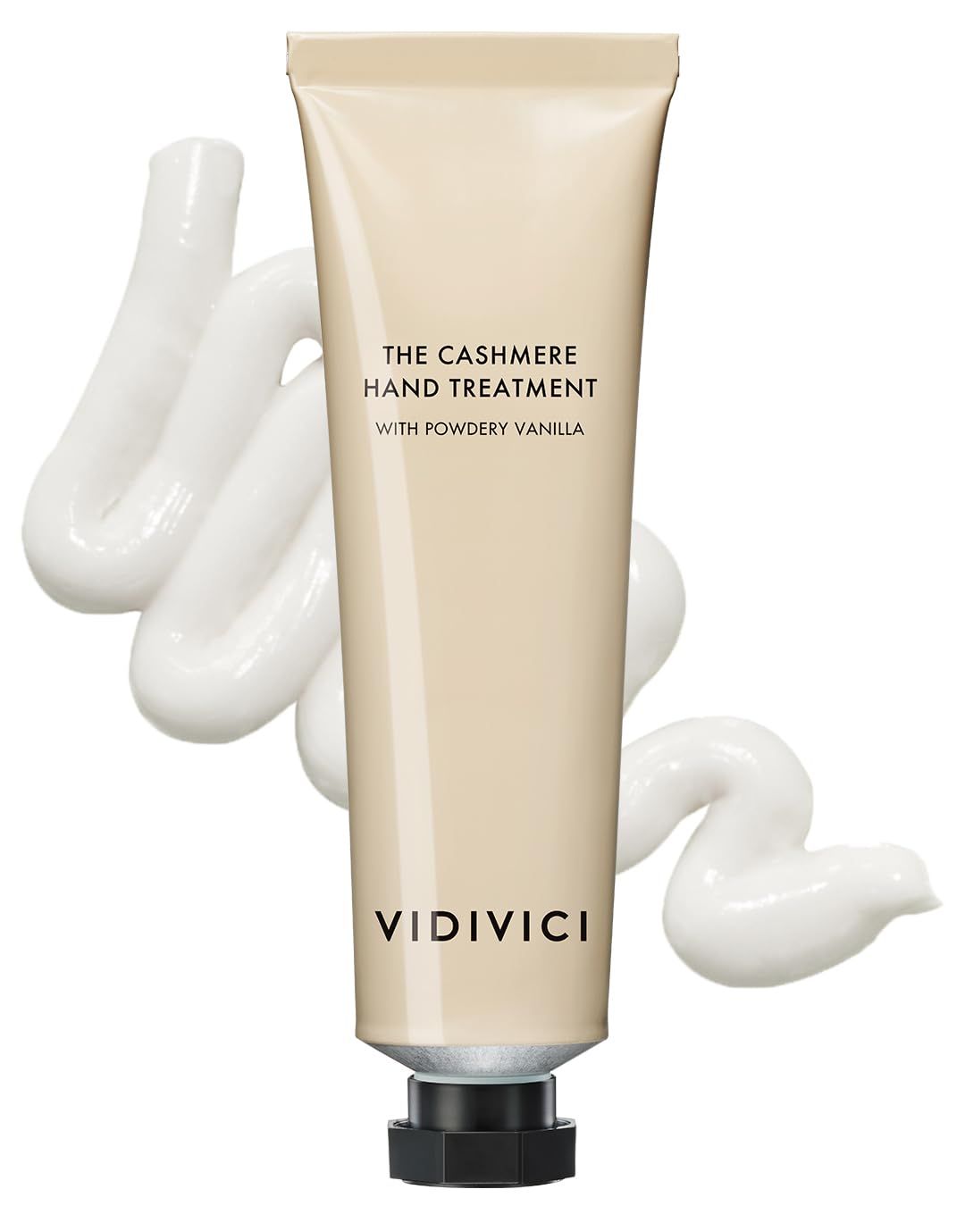 VIDIVICI The Cashmere Hand Cream with Shea Butter - Powdery Vanilla Scented Moisturizer for Dry &amp; Cracked Hands - Repairs Skin Barrier - Soft Silky Texture - 1.69oz