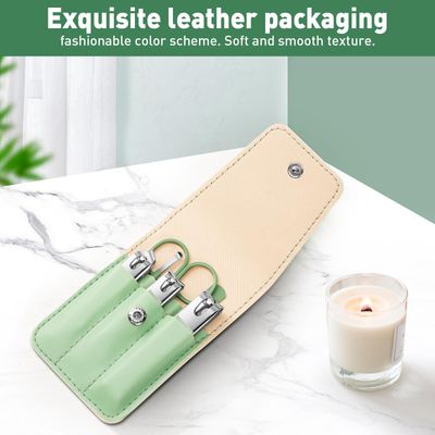 Manicure Kit Gifts for Women, Useful Nail Clipper Set, Christmas Small Gifts for Wife, Cute Stocking Stuffers for Teenage Daughter, Exquisite White Elephant Gifts for Adults (green)