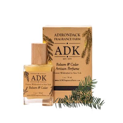 ADK Balsam &amp; Cedar Artisan Perfume Spray 1 oz (30 mL), Natural Hypoallergenic &amp; Clean Perfume for Women &amp; Men with Notes of Bergamot, Balsam Fir, Cedarwood &amp; Cedar Leaf