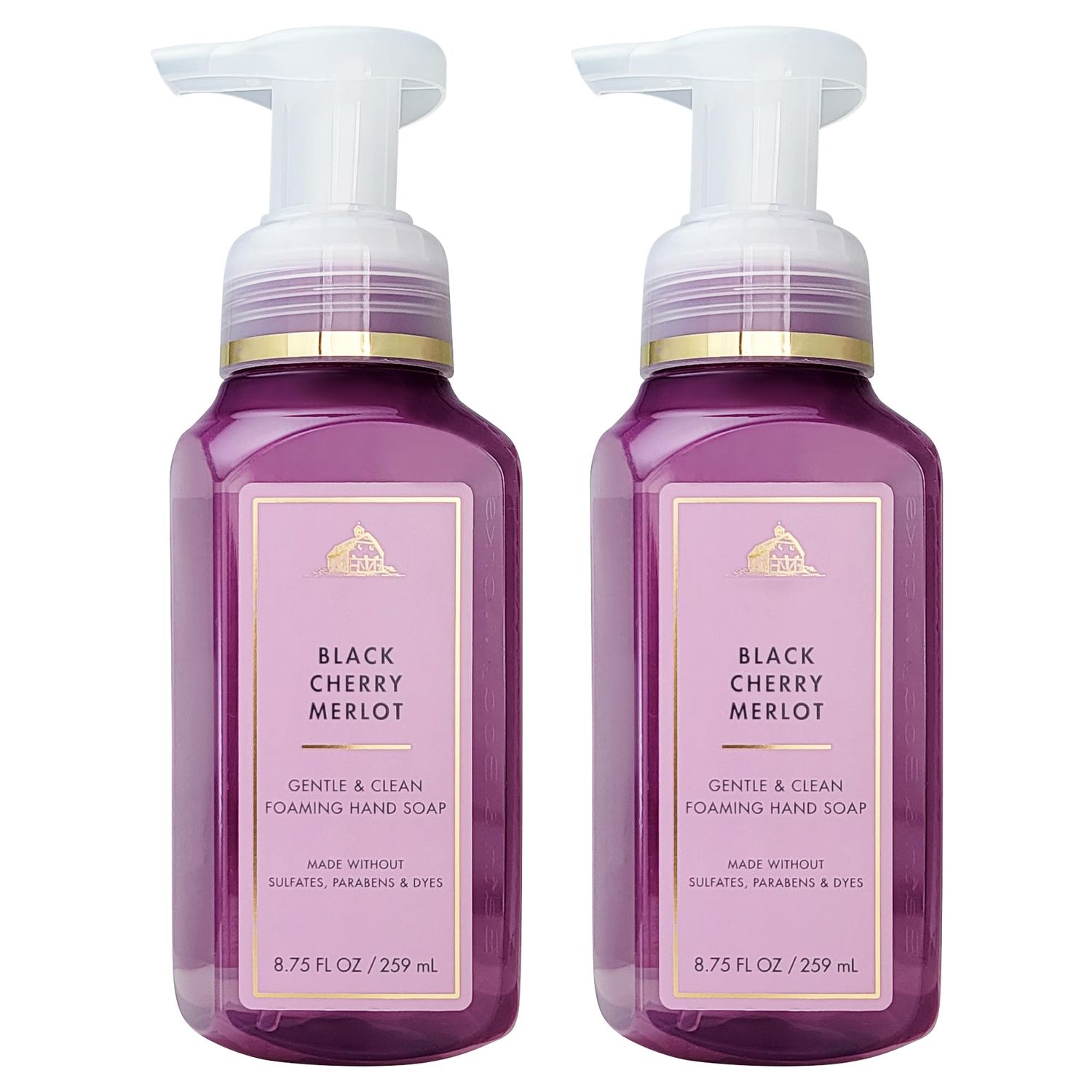 Generic Bath ad Body - Foaming Hand Soaps - 8.75 Fl Oz / 259 mL (2 Pack) (2, Black Cherry Merlot)