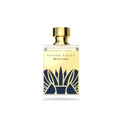 Afnan Edict Musctique Unisex Luxury Eau de Parfum Spray, 2.7 Fl. Oz - Elegant Musk &amp; Oud Perfume with Saffron &amp; Vanilla
