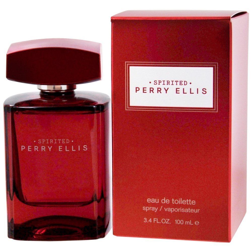 Perry Ellis Spirited Eau de Toilette Spray for Men, 3.4 Ounce