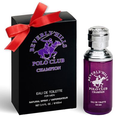 Beverly Hills Polo Club CHAMPION - Cologne for Men with Notes of Vanilla, Lily, Oakmoss &amp; Patchouli - Sweet Floral Sexy Fragrance Scent - Eau De Toilette Spray 3.40fl.oz / 100ml