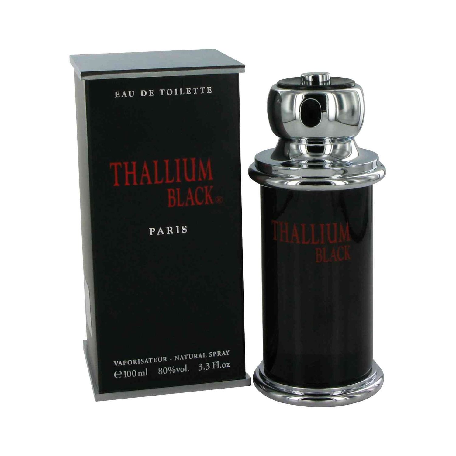 Yves De Sistelle Thallium Black By Yves De Sistelle For Men Eau Detoilette Spray 3.3 oz